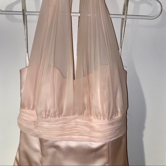 David’a Bridal Satin Empire Waist Ball Gown - Picture 4 of 9